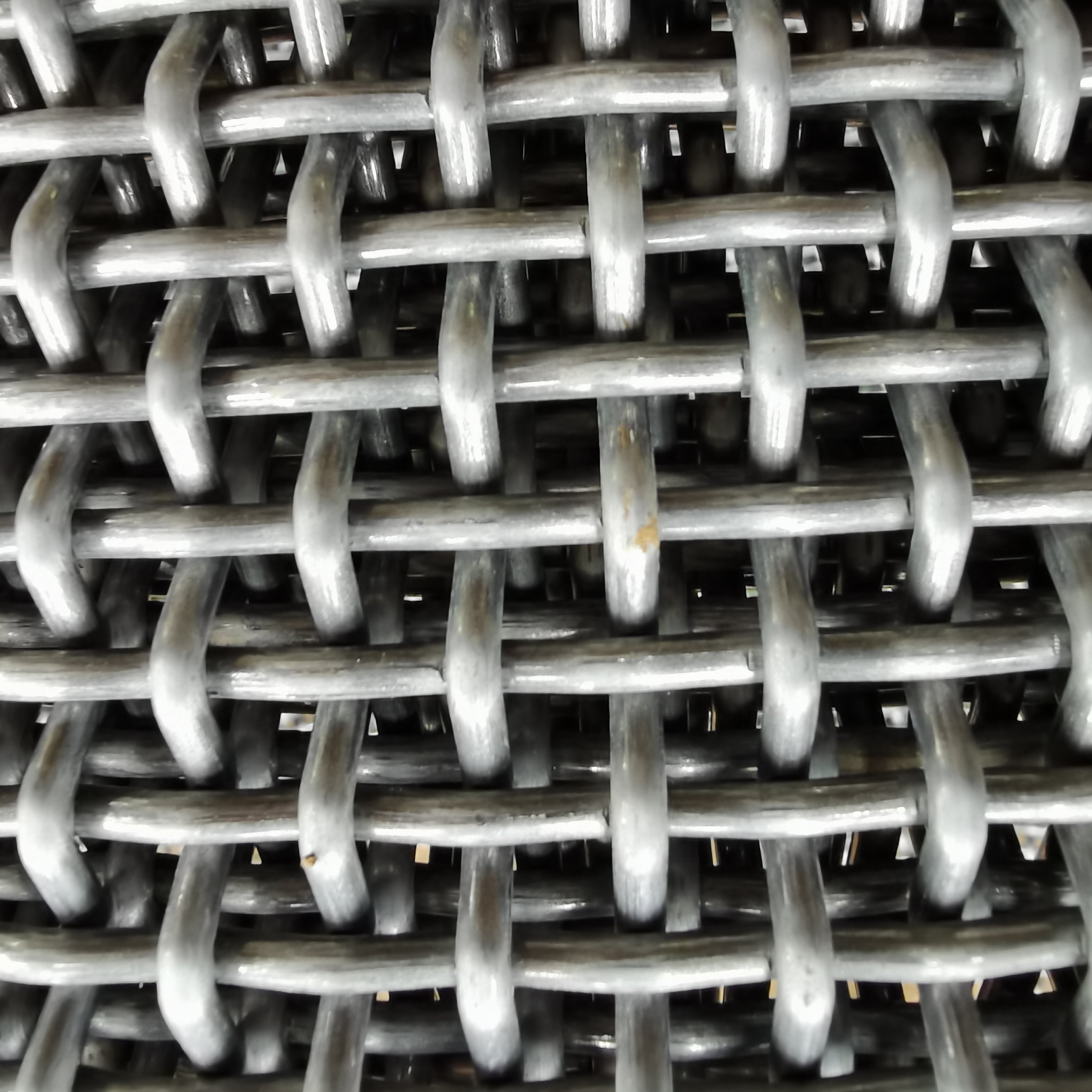 Wear-resistant 65mn Steel Wire Woven Mesh Roughening Vibrating Screen For Mining Site Anti-blocking Screen For Sand And Gravel