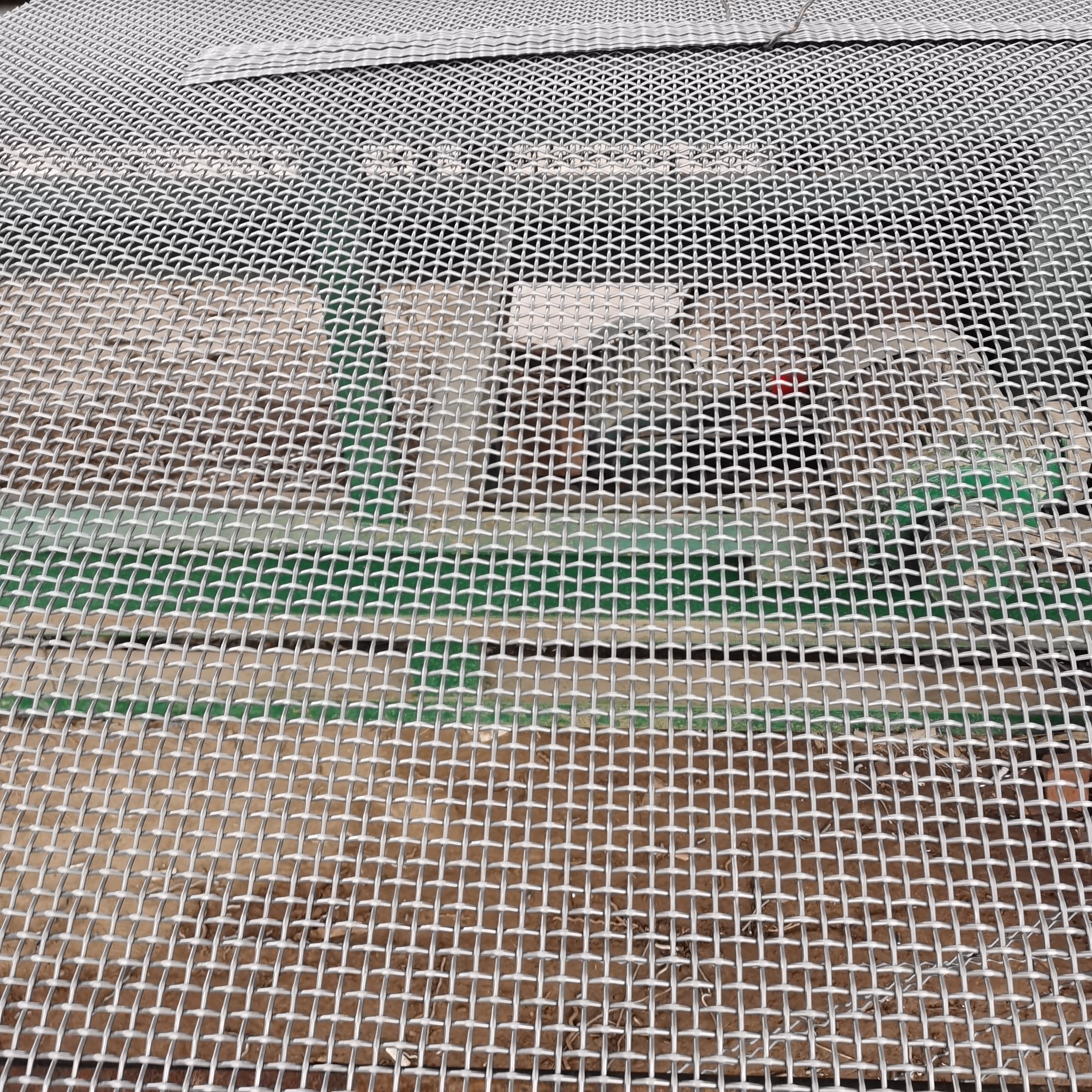 Wear-resistant 65mn Steel Wire Woven Mesh Roughening Vibrating Screen For Mining Site Anti-blocking Screen For Sand And Gravel