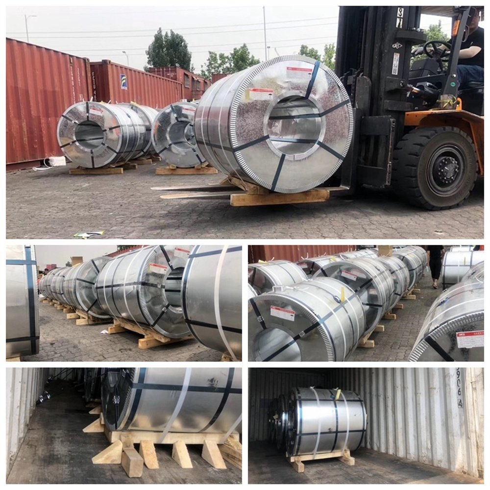 Factory Low-Priced Dx51d Dx52d Dx55d Galvanized Steel Coil AISI/ASTM/JIS/GB Certified Cutting Bending Welding Sheets API