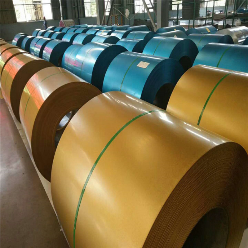 Export dx51d ppgi coil color coated steel coils price customize the size according to your needs