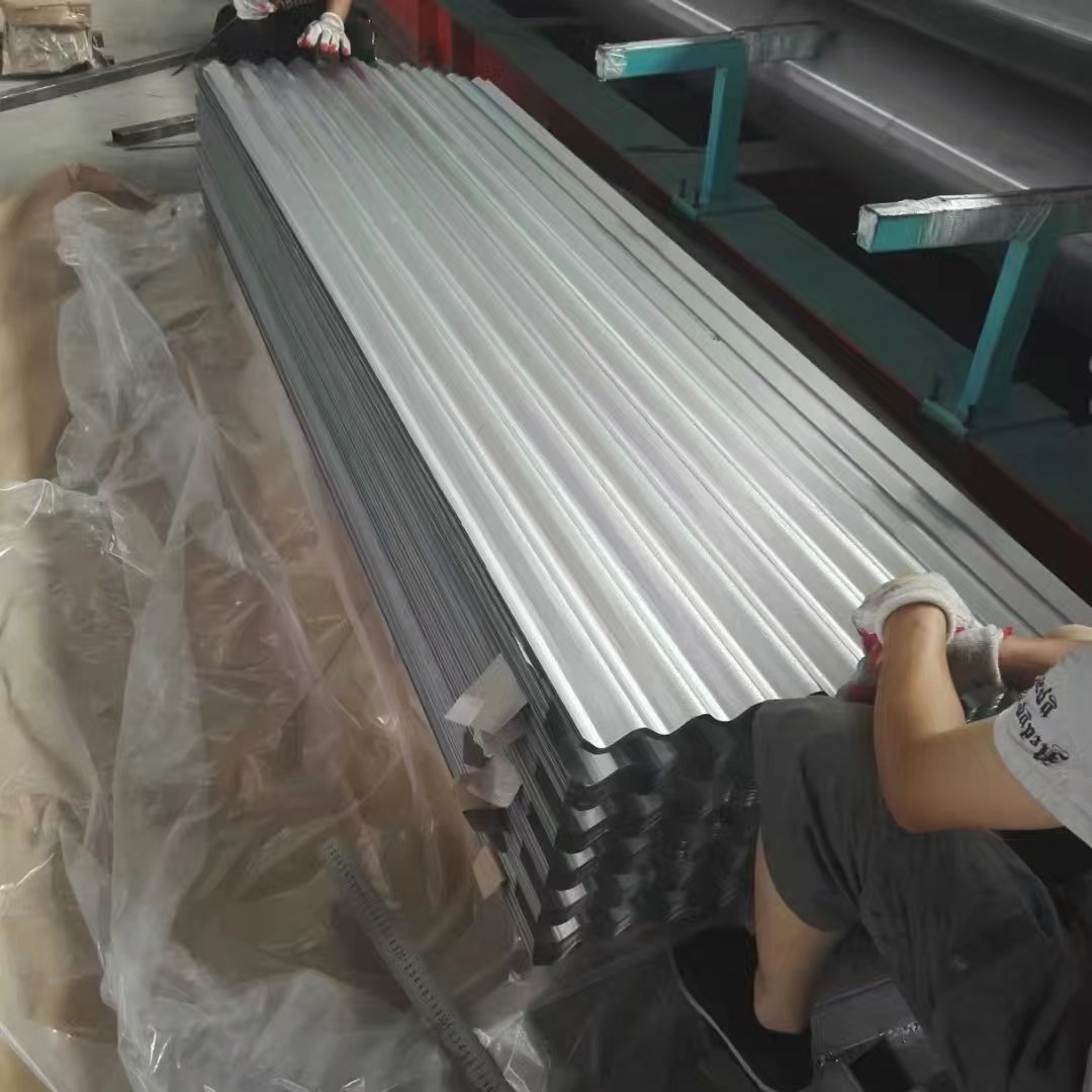 Hot sale Galvanized Corrugated Sheet Customize GI corrugated steel sheet zinc roof sheet