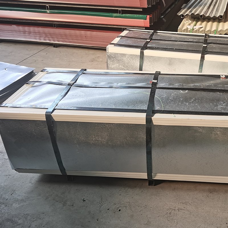 Corrugated galvanized steel roof panel wholesale price Color galvanized metal sheet Durable pre coated galvanized steel sheet