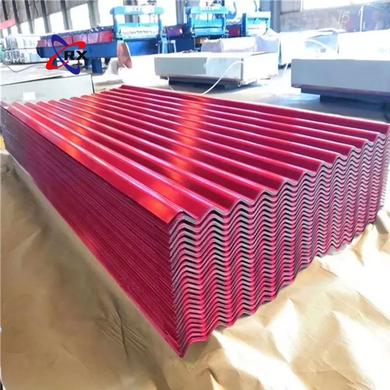 Zero Spangle Corrugated Galvanized Steel Sheets Galvanized Roofing Plate Cutting Bending Welding Services ASTM Certified