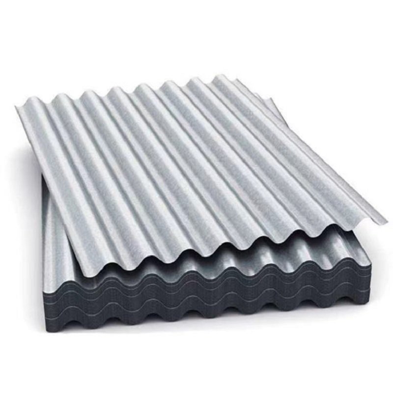 factory direct Corrugated Sheet Metal AZ50 Aluzinc / Zincalume Roofing Sheet