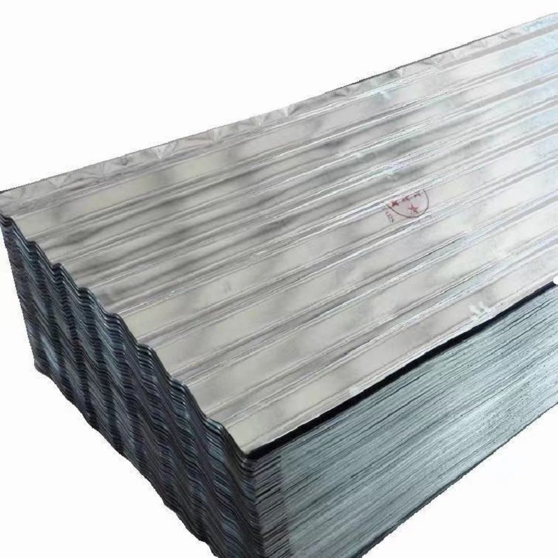factory direct Corrugated Sheet Metal AZ50 Aluzinc / Zincalume Roofing Sheet