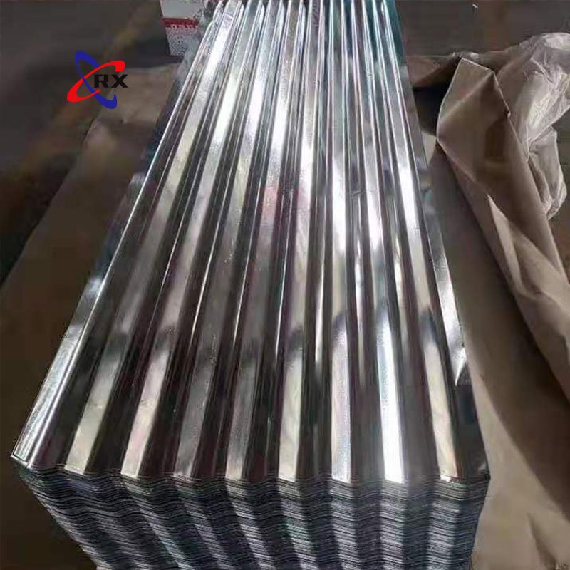 factory direct Corrugated Sheet Metal AZ50 Aluzinc / Zincalume Roofing Sheet