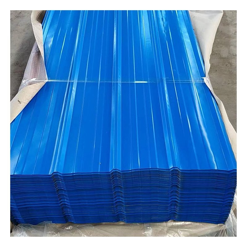 hot sale corrugated galvamized roofing sheet coat with color or zinc 40g 60g 80g 10000 ton in stock