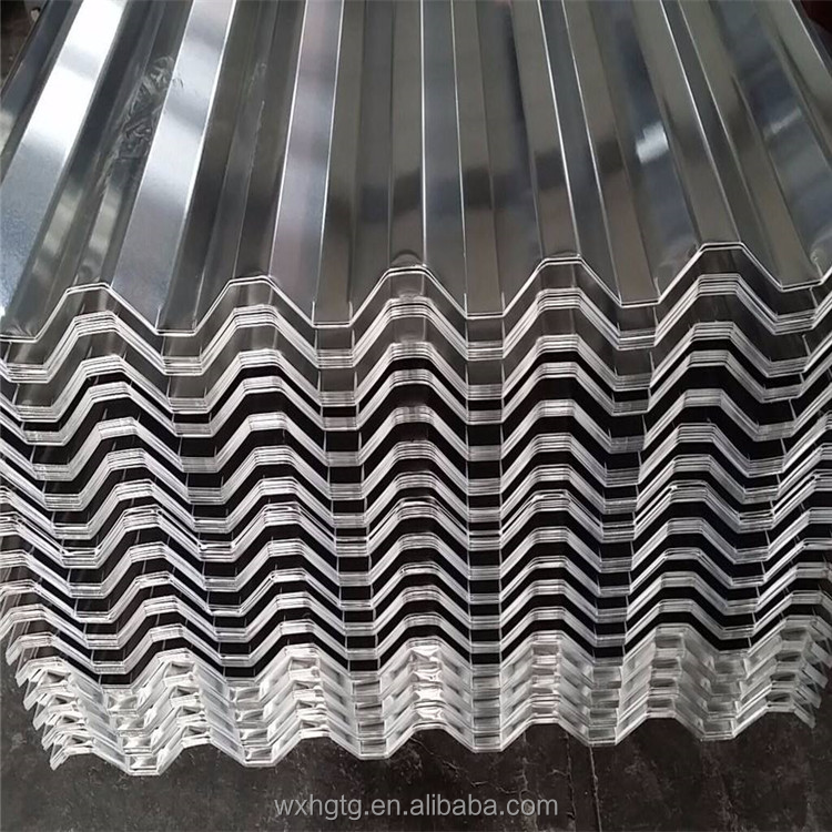 Roofing Sheet Zinc Coating AZ20g/m2 AZ40 Galvanized Steel Corrugated Sheet for prefab houses