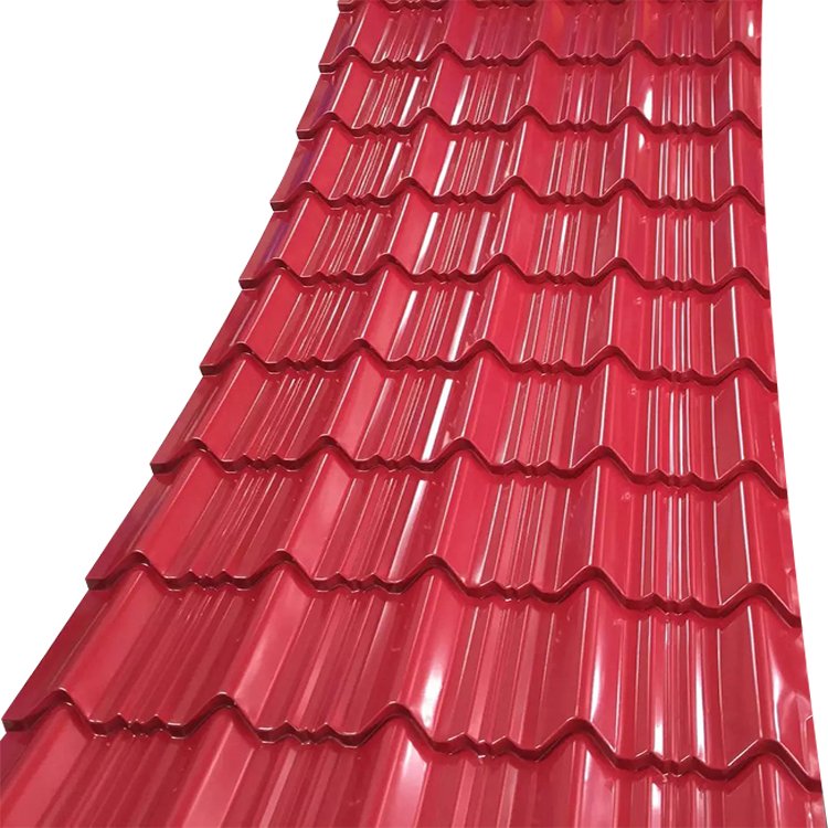 Ral Color Metal Steel Tile Panels Galvanized Corrugated Steel Sheet Colorful Aluminium Zinc Coated Roofing Sheet Tiles