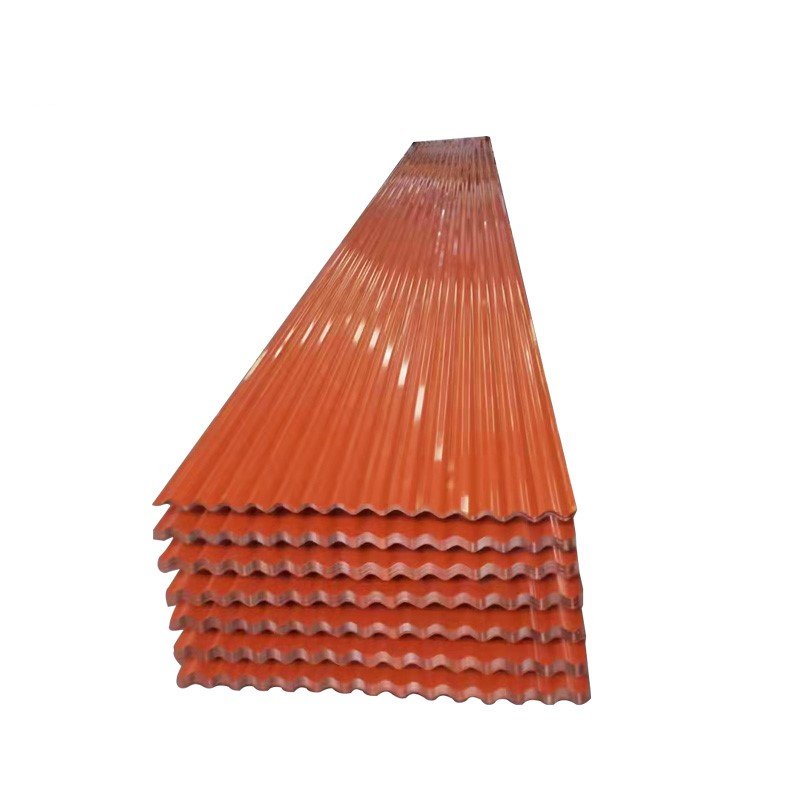 Peru 0.14 0.16 0.2 0.22mm Calamine Galvanized Corrugated Steel Sheets