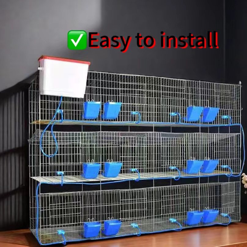 Industrial rabbit cages and animal cages welded mesh farm fences poultry rabbit and other animal cages