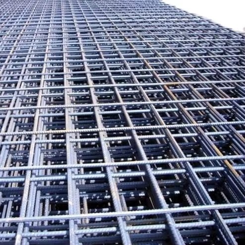 Hot sale Reinforcing welded wire mesh / steel reinforcement mesh panel / Concrete stucco ribbed wire netting
