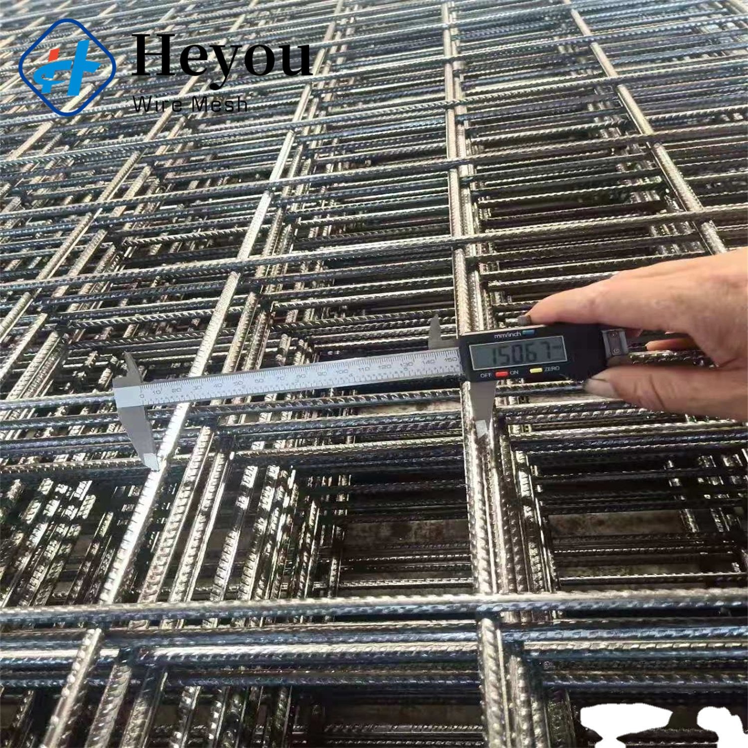 Hot sale Reinforcing welded wire mesh / steel reinforcement mesh panel / Concrete stucco ribbed wire netting