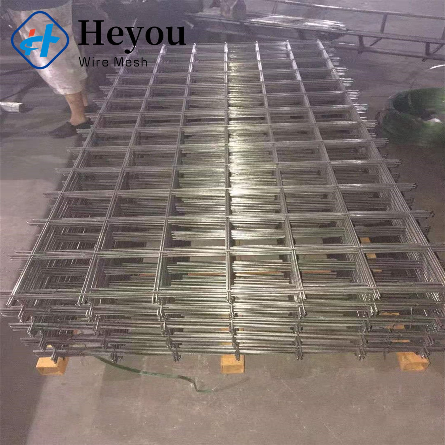Hot sale Reinforcing welded wire mesh / steel reinforcement mesh panel / Concrete stucco ribbed wire netting