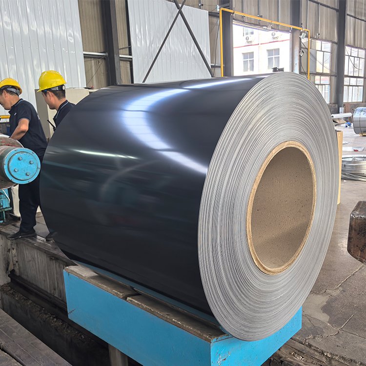 Prepainted PPGI RAL9003 color coated steel sheet ppgl coil colored galvanized steel coil