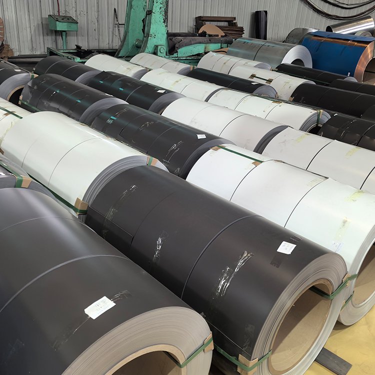 Prepainted PPGI RAL9003 color coated steel sheet ppgl coil colored galvanized steel coil