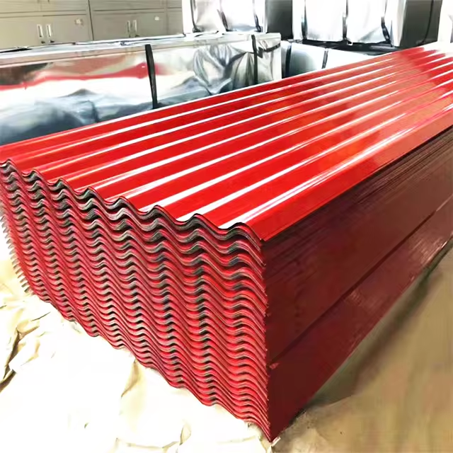 Hot Selling Galvanized Prepainted Color Coated Corrugated Steel Roofing Sheet