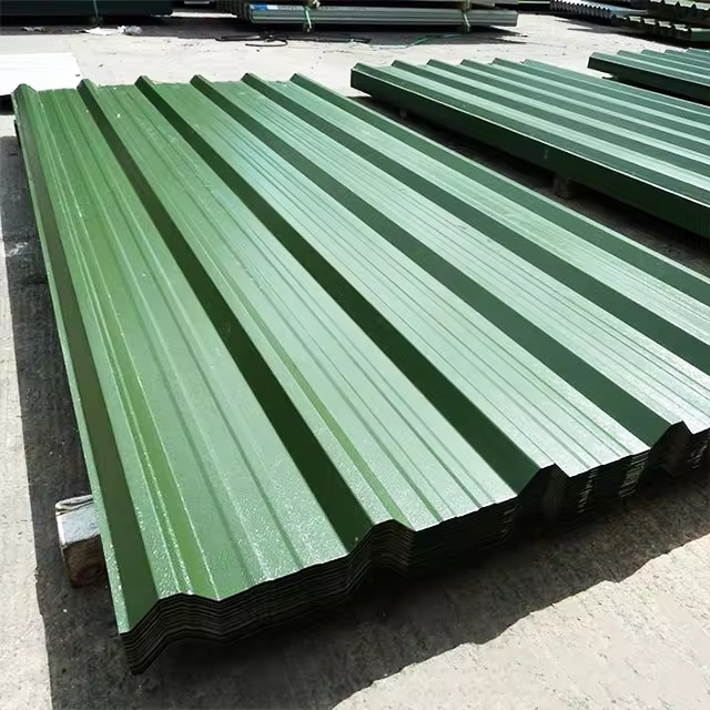 Hot Selling Galvanized Prepainted Color Coated Corrugated Steel Roofing Sheet