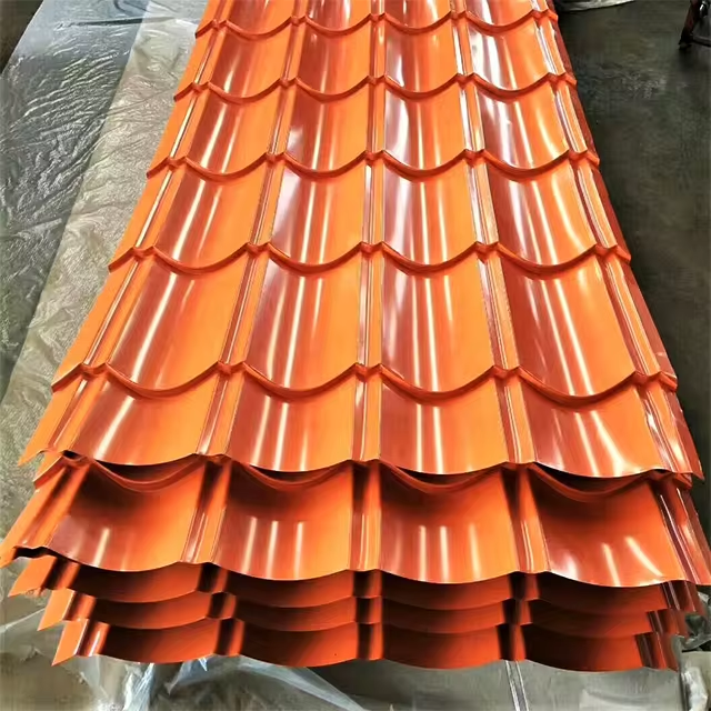 Hot Selling Galvanized Prepainted Color Coated Corrugated Steel Roofing Sheet