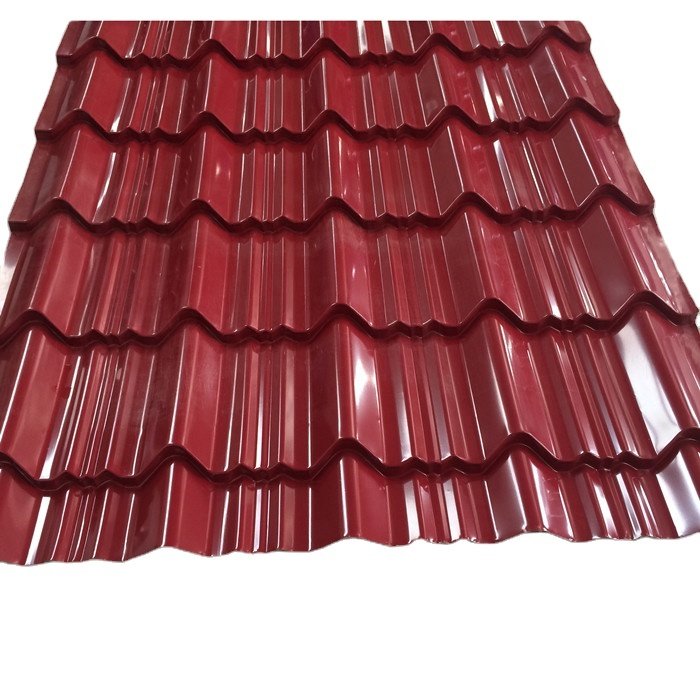 Color coated galvanized steel coils/Pre-painted PPGI corrugated zinc roofing panels Color painted roofing panels