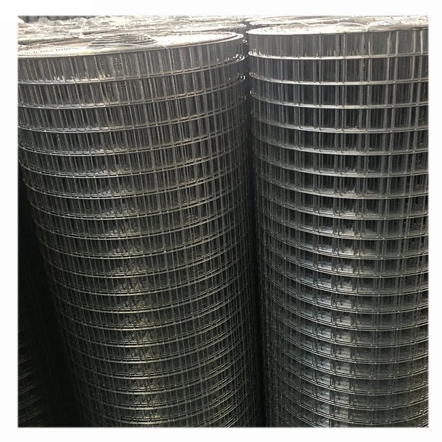 Factory price 8 gauge 2x2 inch wire mesh rust proof hot dip galvanized welded wire mesh roll for fence