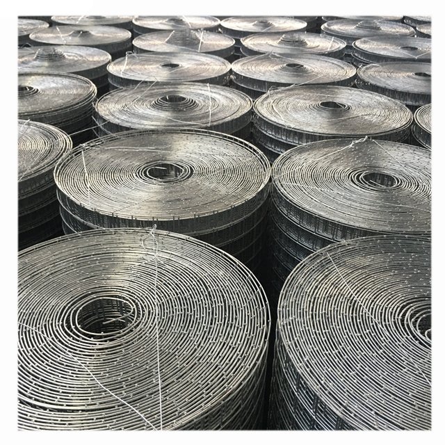 Factory price 8 gauge 2x2 inch wire mesh rust proof hot dip galvanized welded wire mesh roll for fence