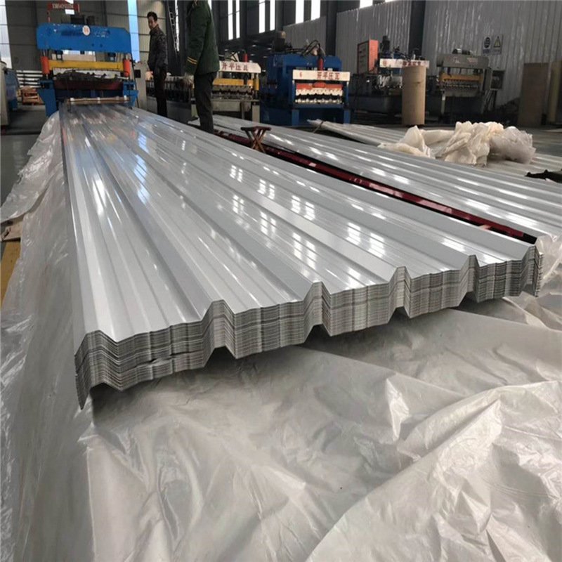 Steel color coated cheap metal zinc corrugated steel roofing sheet 0.45mm rooftop steel sheet color roof sheet