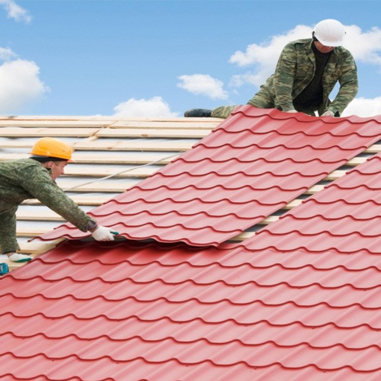 Alibaba Sinosure customized ppgi ppgl prepainted color corrugated steel roofing sheet for factory villa familie