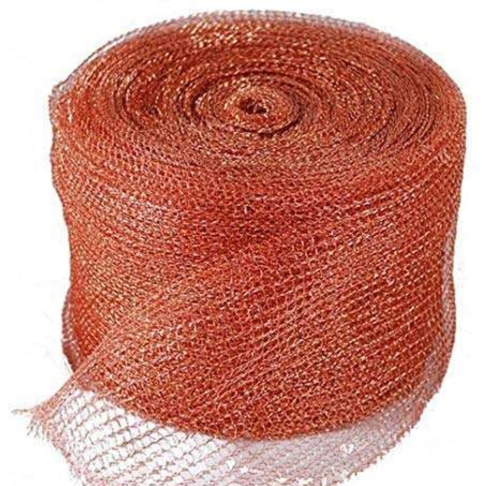 Mouse Rats Pure Copper brass Knitted Wire Mesh for pest control flower pan safty guard knitted mesh grid
