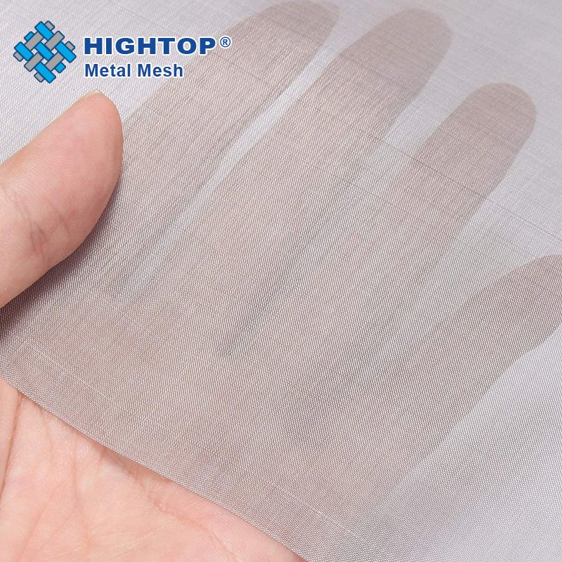 Ultra Fine 5 11 Mesh 1 5 20 40 100 120 200 Micron Ss 304 316 316l Stainless Steel Woven Wire Mesh Screen Rolls For Sand Filter