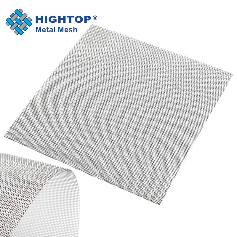 Ultra Fine 5 11 Mesh 1 5 20 40 100 120 200 Micron Ss 304 316 316l Stainless Steel Woven Wire Mesh Screen Rolls For Sand Filter