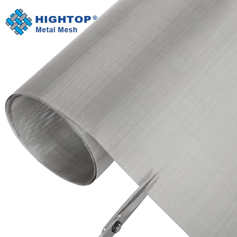 Ultra Fine 5 11 Mesh 1 5 20 40 100 120 200 Micron Ss 304 316 316l Stainless Steel Woven Wire Mesh Screen Rolls For Sand Filter