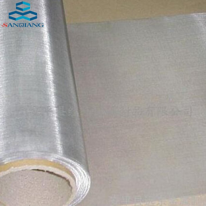 Plain weaving ultra thin stainless steel wire mesh
