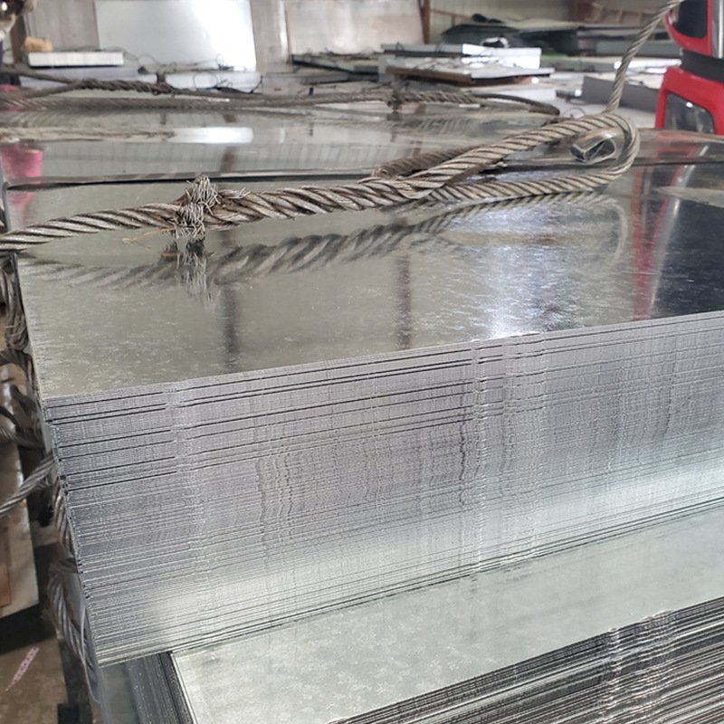 CS-B electro galvanized steel sheet EG EGI zinc coated tear drop
