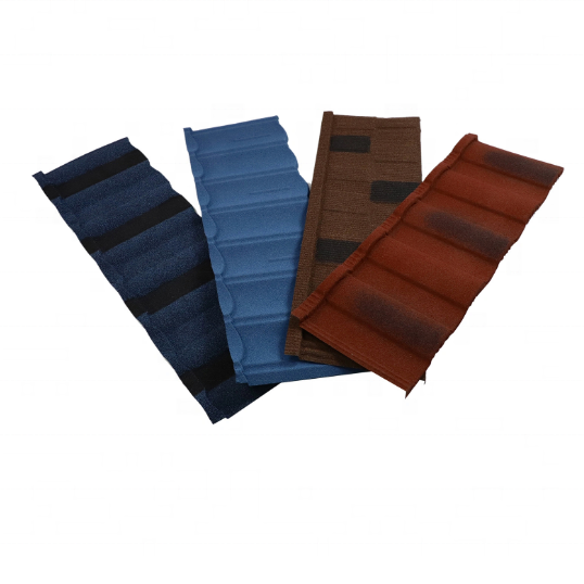 Stone Coated Metal Steel Roof Tile Roofing Sheet New Arrival housing construction