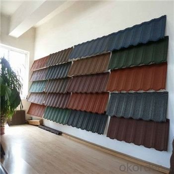 Stone Coated Metal Steel Roof Tile Roofing Sheet New Arrival housing construction