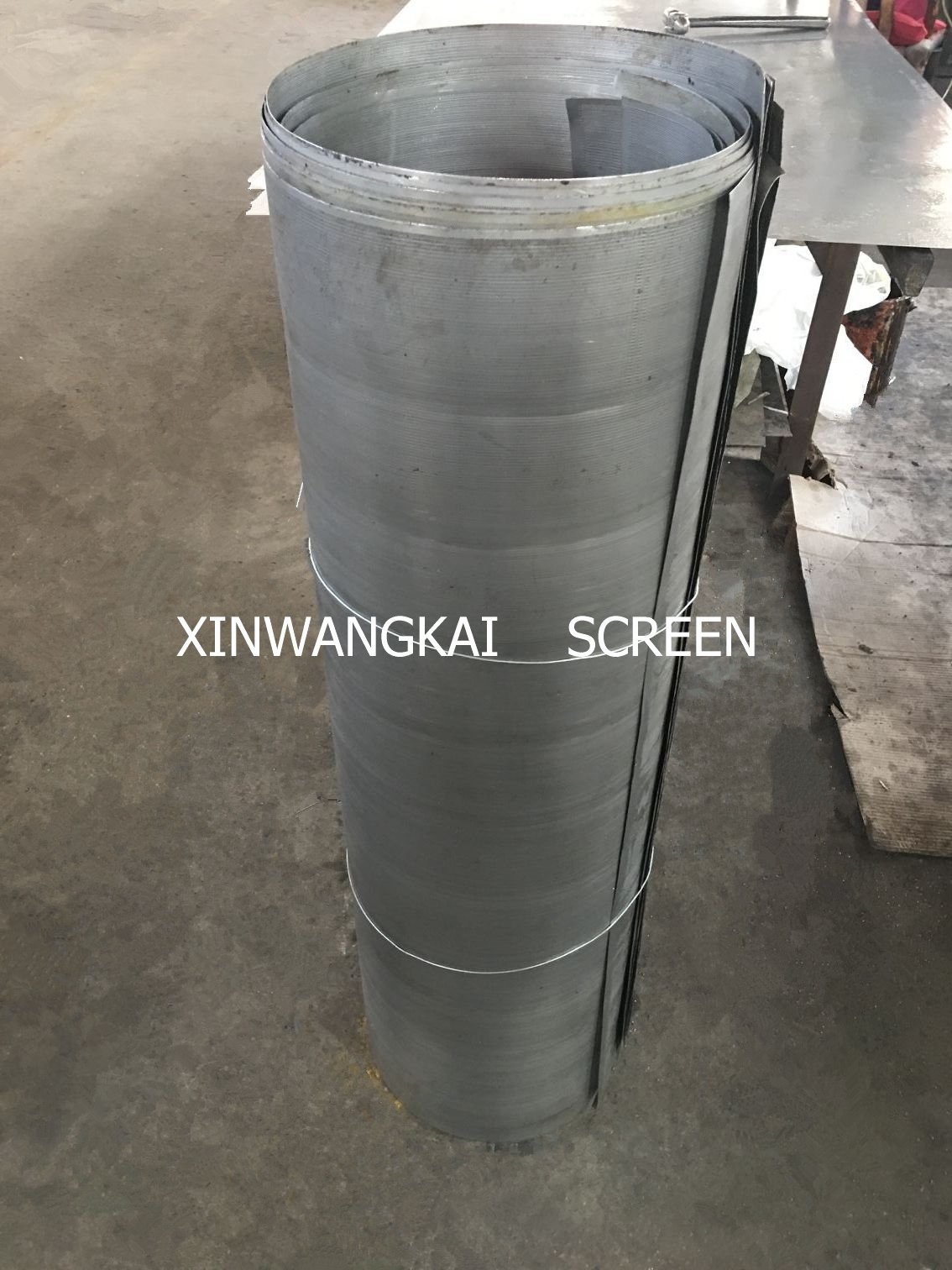 0.5mm Round hole perforated screen for vacuum mud filters