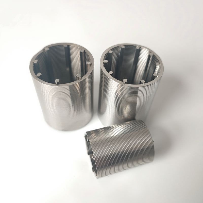 BTOSLOT waste water treatment Johnson Screen Stainless steel 304 Wedge Wire Screen Filter Cylinders