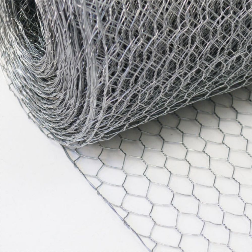 Factory Price 1/2" Hexagonal Galvanized BRC Wire Mesh Fence Net Double Twist Steel Wire Mesh Roll Woven Mesh Wire