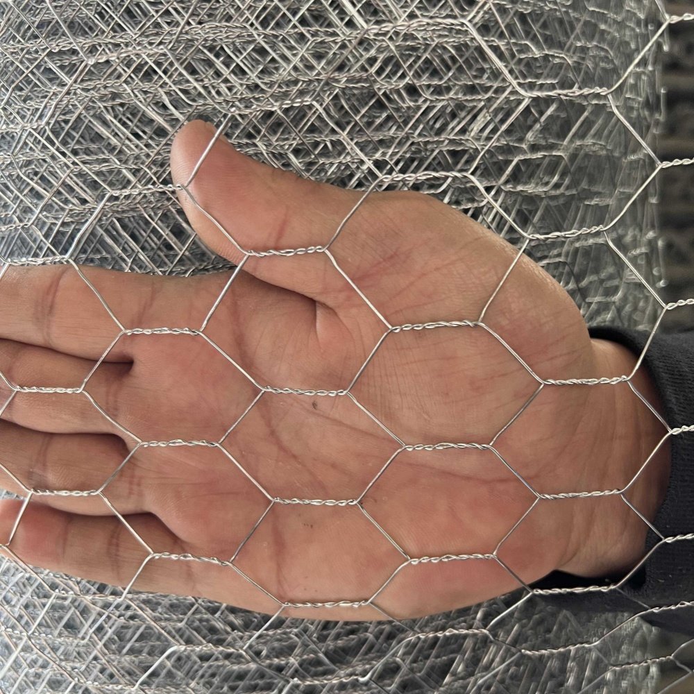 Factory Price 1/2" Hexagonal Galvanized BRC Wire Mesh Fence Net Double Twist Steel Wire Mesh Roll Woven Mesh Wire