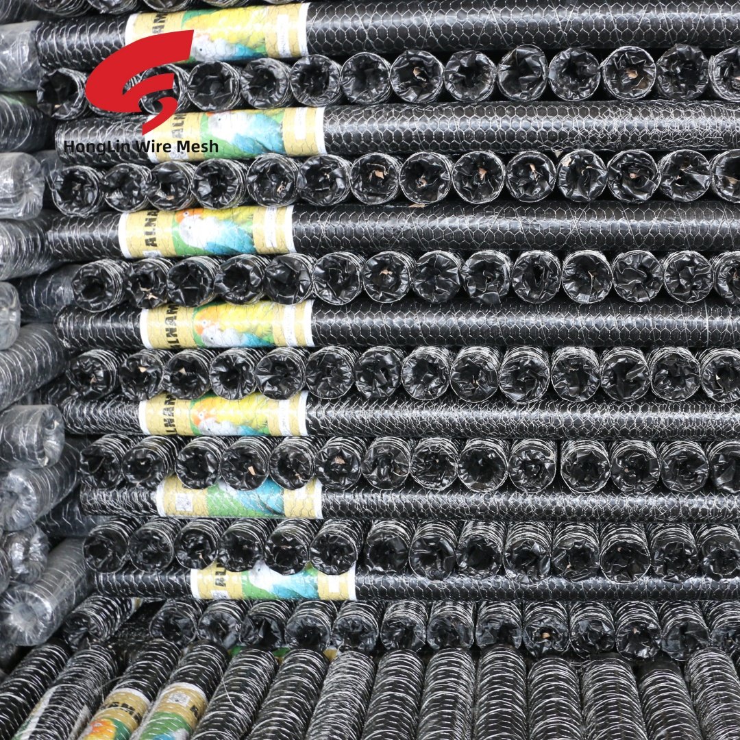 Factory Price 1/2" Hexagonal Galvanized BRC Wire Mesh Fence Net Double Twist Steel Wire Mesh Roll Woven Mesh Wire