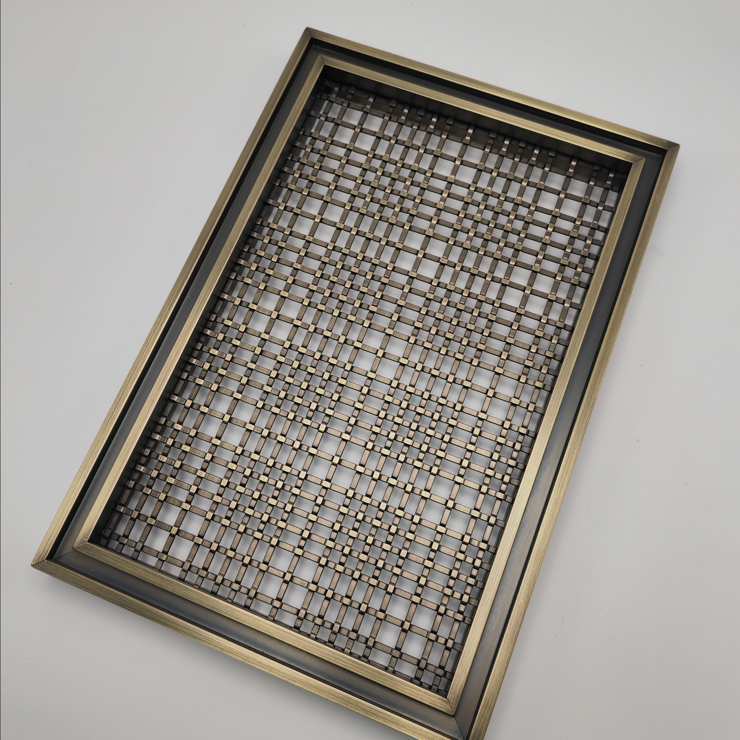 Iron Woven Steel Wire Mesh Metal Mesh Curtain Black Stainless Stainless Steel Wire Mesh