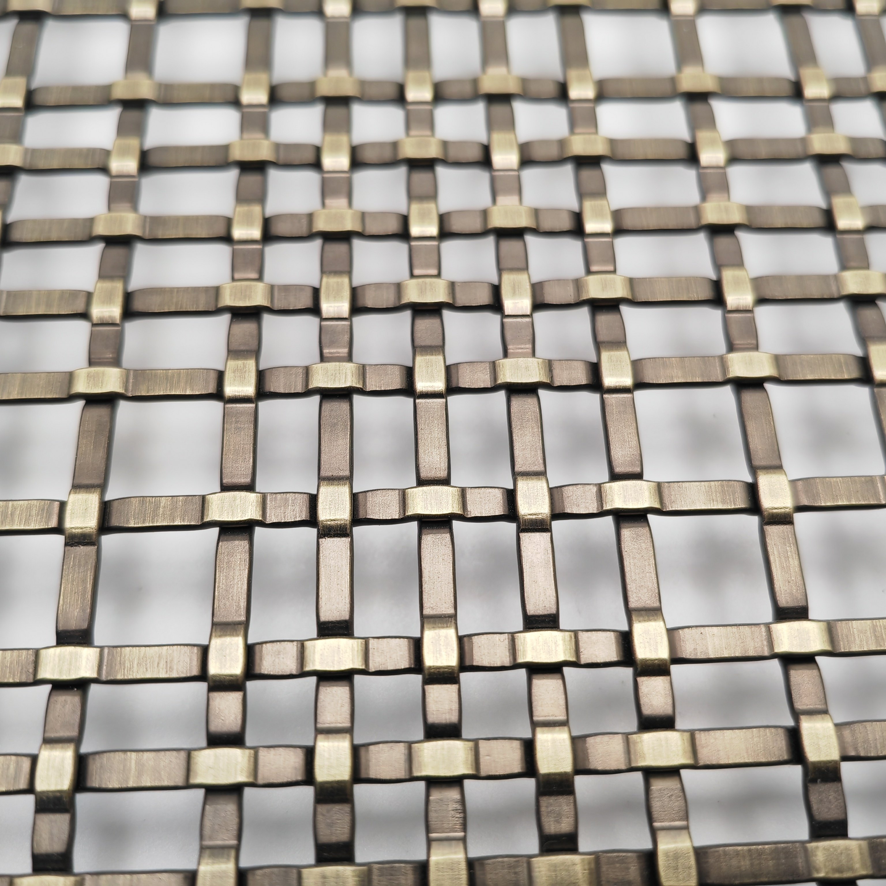 Iron Woven Steel Wire Mesh Metal Mesh Curtain Black Stainless Stainless Steel Wire Mesh
