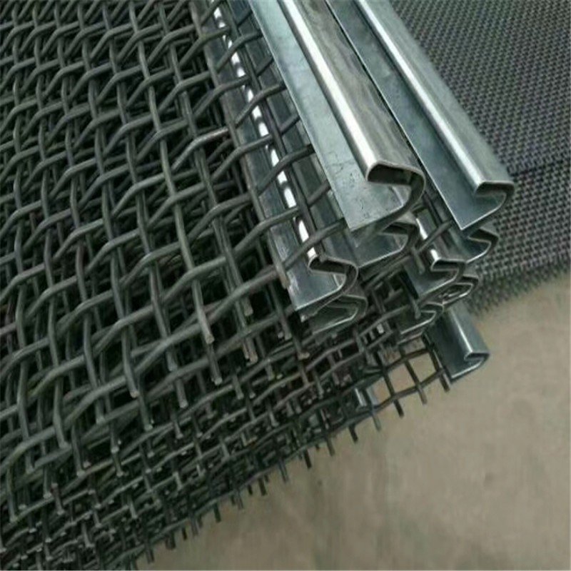 High Quality 65mn Crimped Vibrating Screen Mesh Crusher Quarry Rock Sand Screen Mesh For Coal Mine Screening