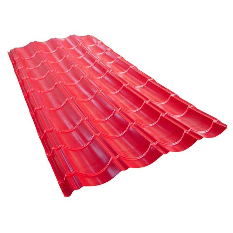 New Modern Design Glazed Build Materi Color Coated Metal Roofing Tiles