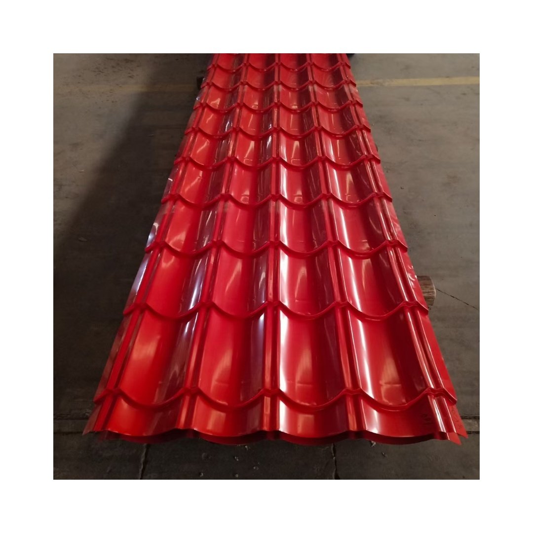 New Modern Design Glazed Build Materi Color Coated Metal Roofing Tiles