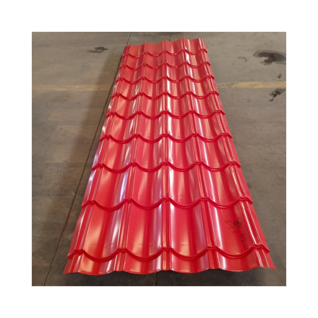 New Modern Design Glazed Build Materi Color Coated Metal Roofing Tiles