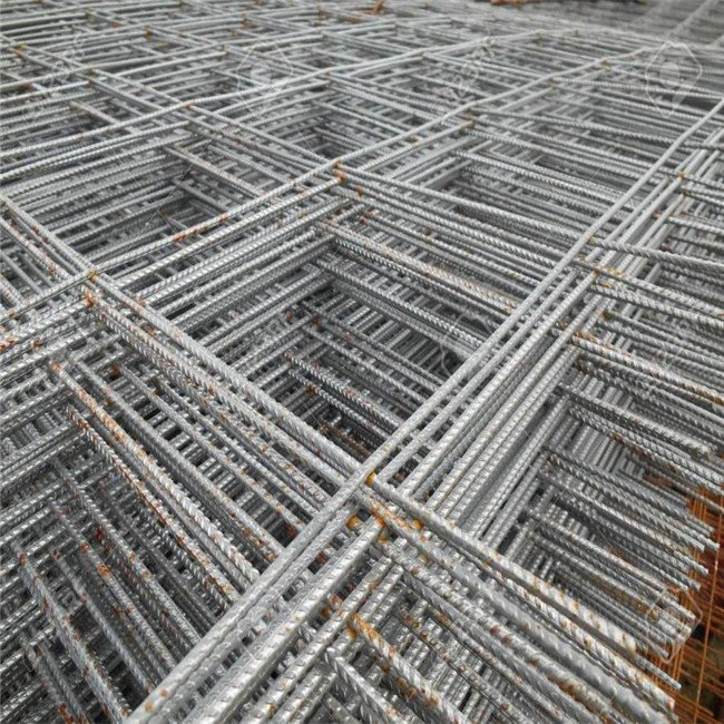 Singapore Standard BRC Reinforcing Welded Wire Mesh Series A4-A12 Black Steel Wire Mesh for Construction Standard Sizes