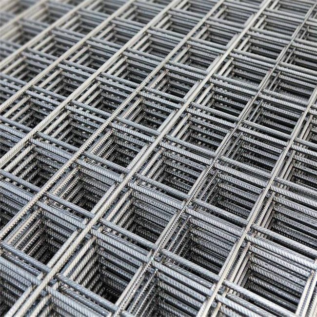 Singapore Standard BRC Reinforcing Welded Wire Mesh Series A4-A12 Black Steel Wire Mesh for Construction Standard Sizes