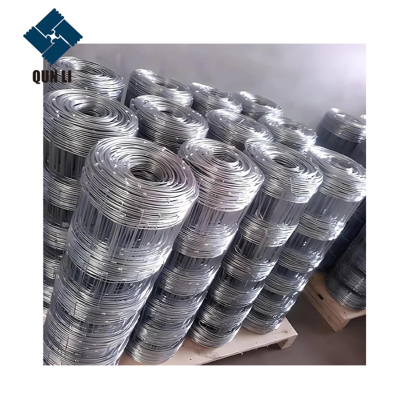 Galvanized Metal Wire Mesh Fence Netting Easily Assembled Cattle Goats Livestock Fence For Grassland Farm Fencing